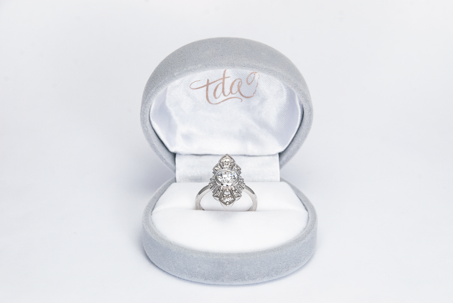 Peggy's Art Deco Ring