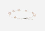 String of Pearls Rose Pearl Bracelet