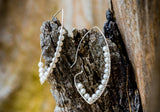 String of Pearls Cream Pearl Drop Earrings